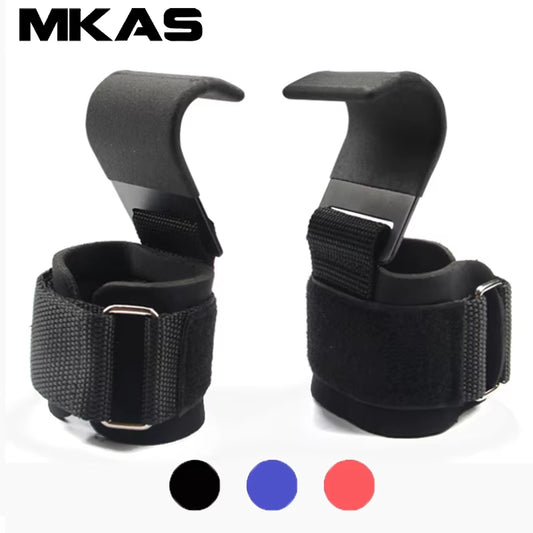 Straps de Entrenamiento con Ganchos de Alta Resistencia – Ideal para Pull-Ups, Powerlifting y Crossfit